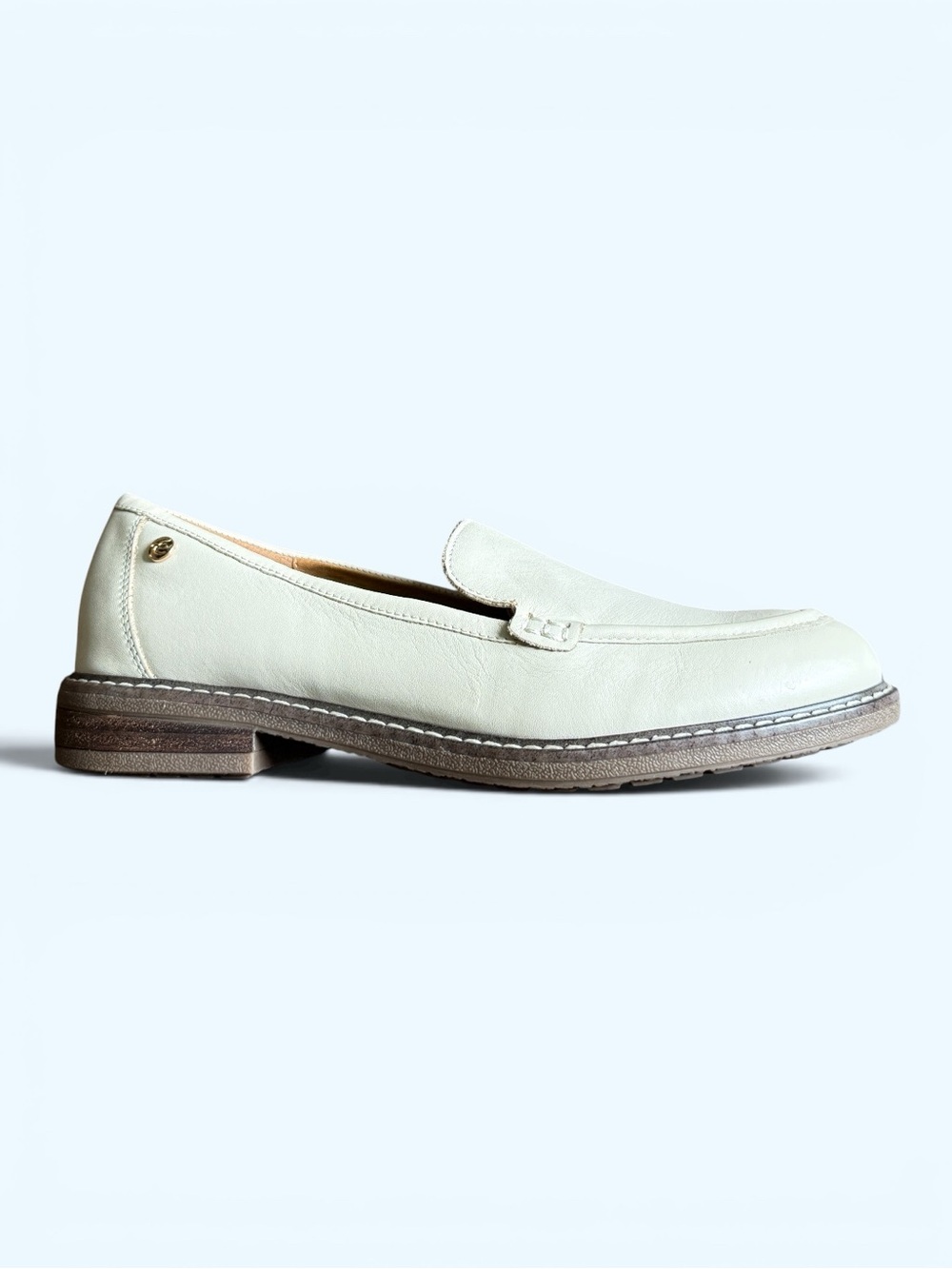 EASY SPIRIT Sejaylin Cream Slip-On Loafer Size 8.5 Women